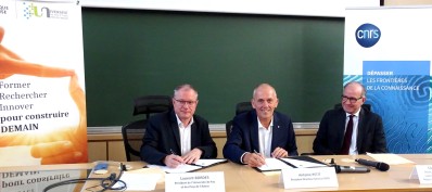 Laurent Bordes, Antoine Petit et Claudio Galderisi