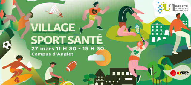 Village Sport Santé - Campus d'Anglet - 27/03/2025 - Esplanade CROUS et ISALAB