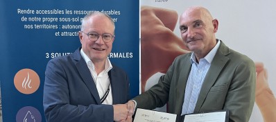 Laurent Bordes, pr&eacute;sident de l&rsquo;UPPA, et de Christophe Labes, Directeur Affaires Nouvelles Grand Sud