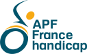 Logo bloc APF France handicap