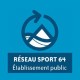 Logo réseau sport 64