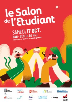 Affiche du salon de l'&Eacute;tudiant de Pau 2026