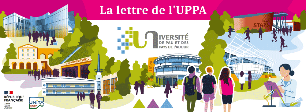 La Lettre de l'UPPA, lettre d'information de l'Université de Pau et des Pays de l'Adour